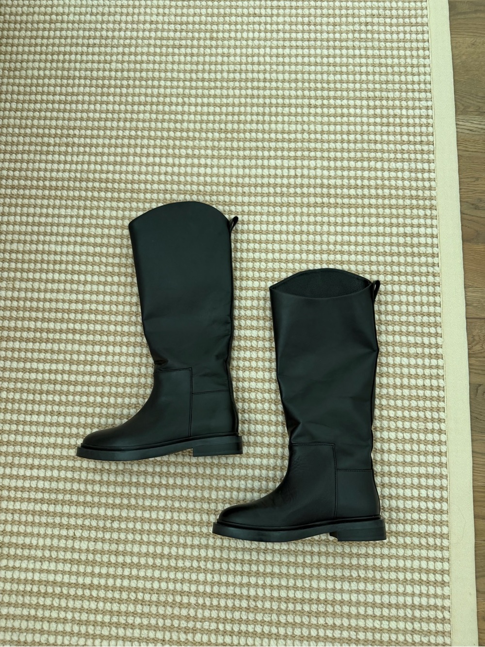 Steve Madden Black Over-the-Knee Riding Boots